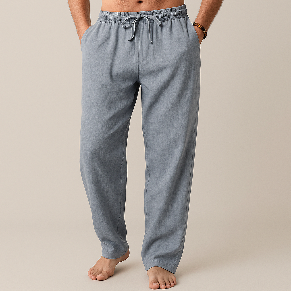 Linen Pantalon for men, view 6