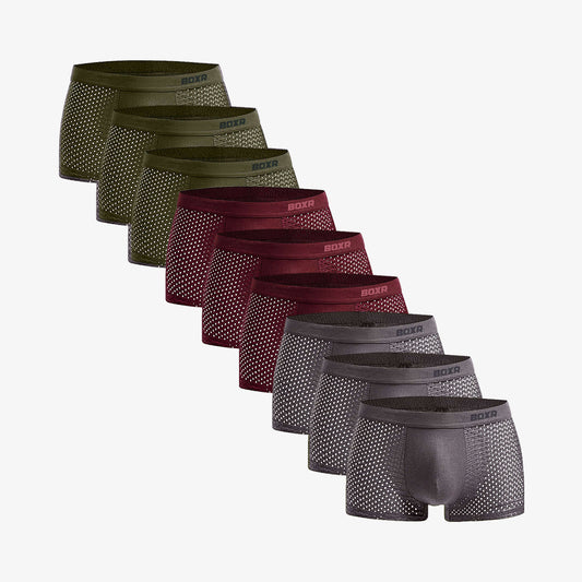 Bamboo Boxer Shorts Original 9-Pack for men, autumn