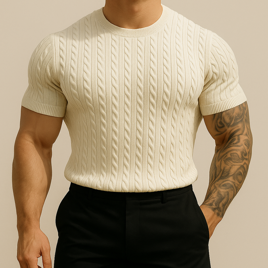 Men's Slim Fit Summer Knitted Top