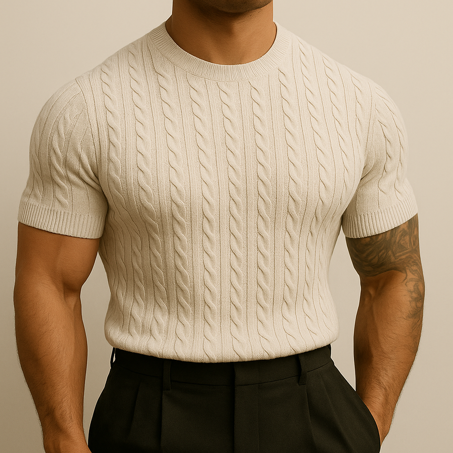 Men's Slim Fit Summer Knitted Top