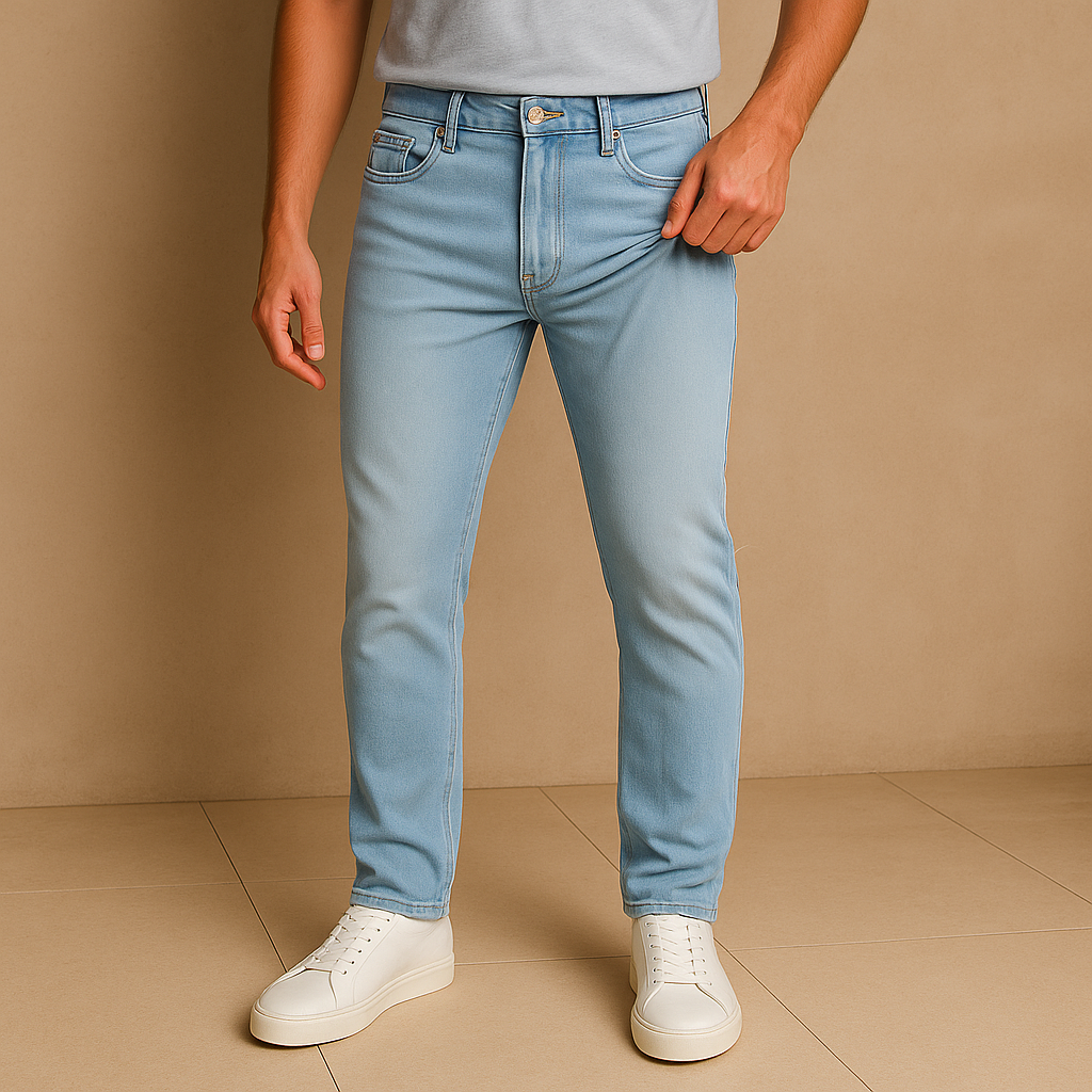Men's Flex Stretch Slim Straight Jeans for men, view 1