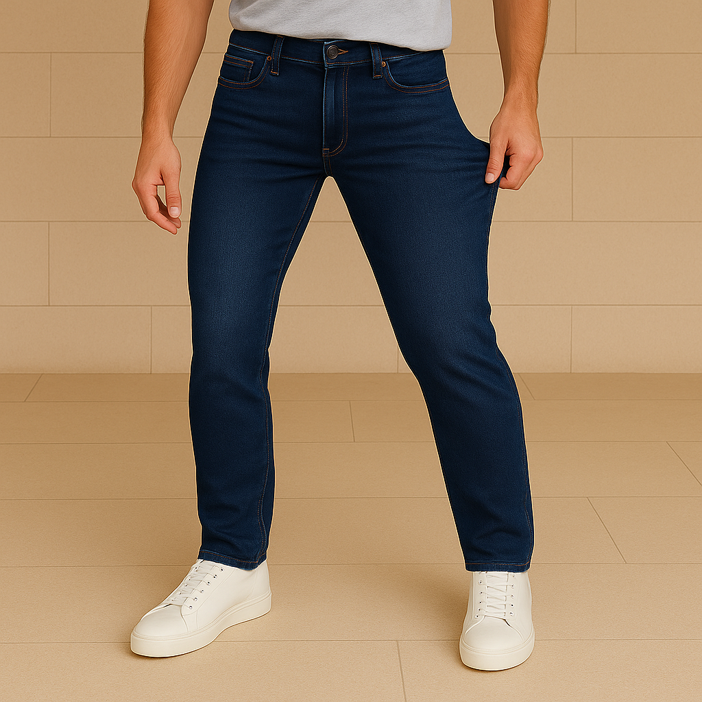 Men's Flex Stretch Slim Straight Jeans for men, view 3