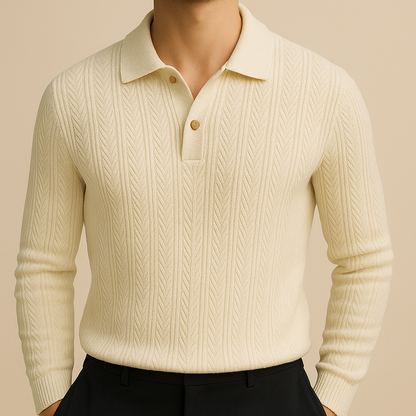 White Structured Regular Fit Shirt for men, view 1