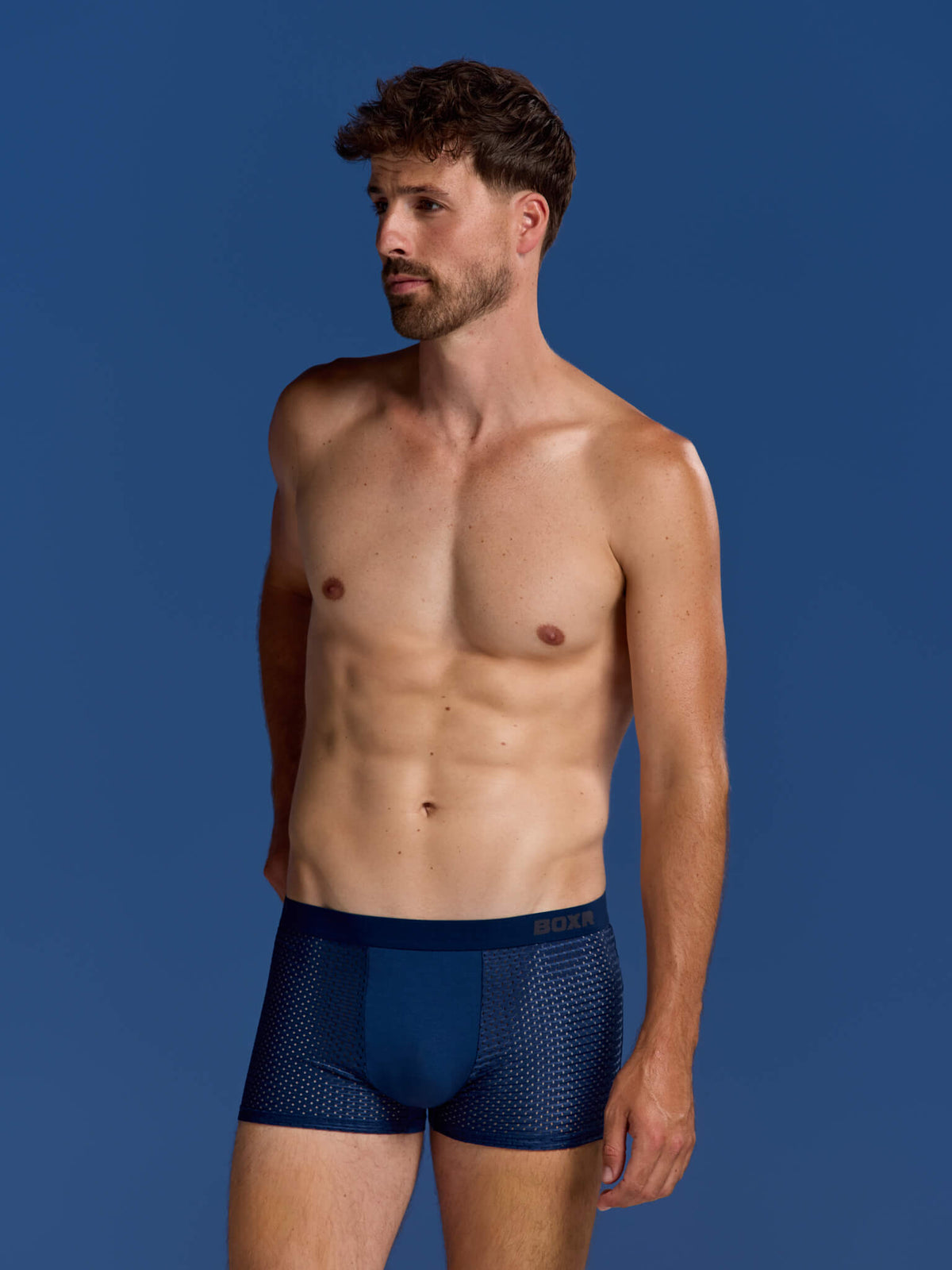 Bamboo Boxer Shorts Original 1-Pack for men, blue