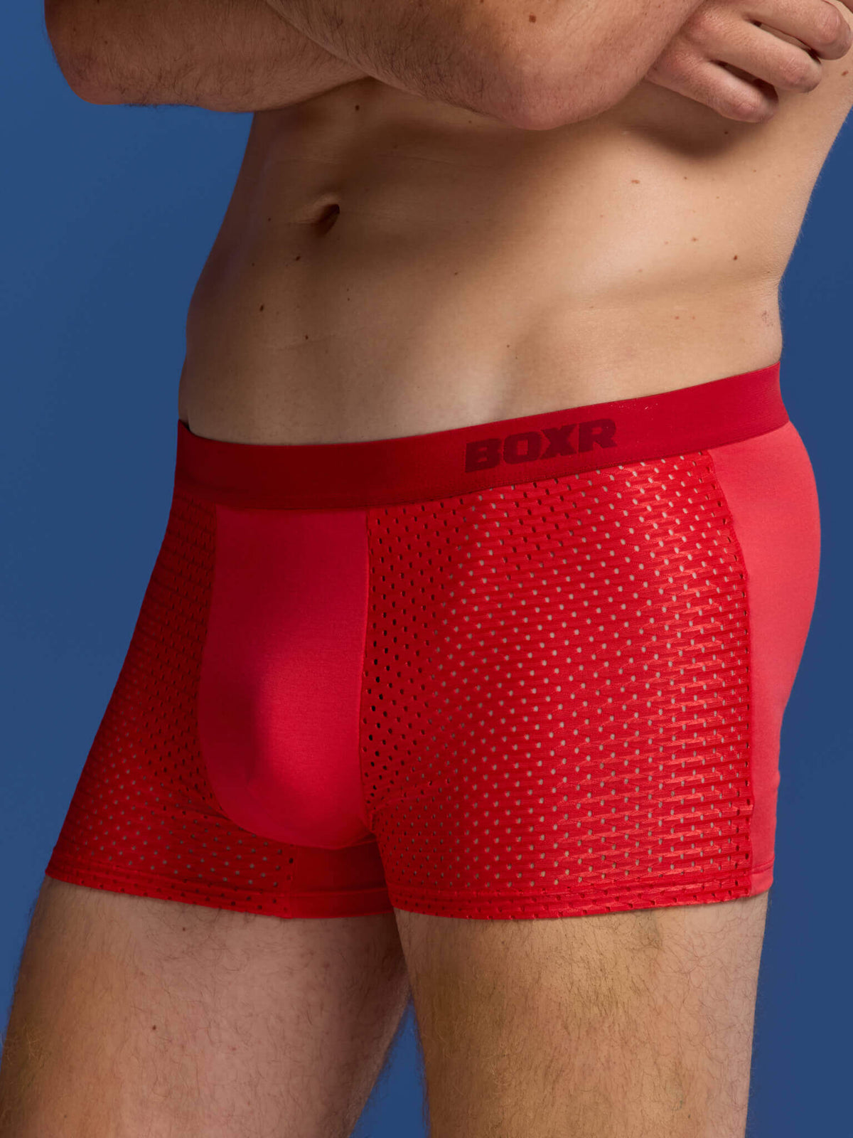 Bamboo Boxer Shorts Original 1-Pack for men, fiery-red