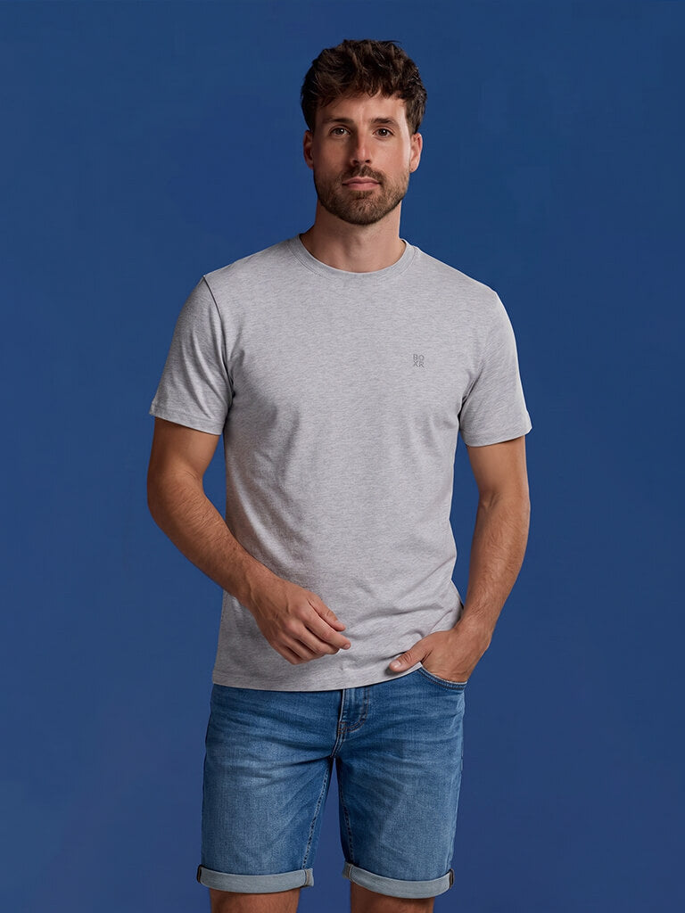 Bamboo T-Shirt (Regular Fit) 3-Pack for men, grey