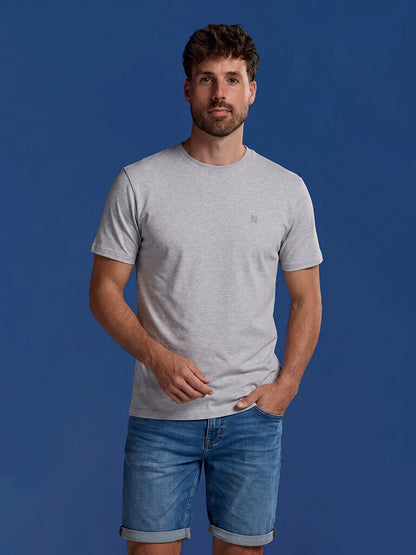 Bamboo T-Shirt (Regular Fit) 3-Pack for men, grey