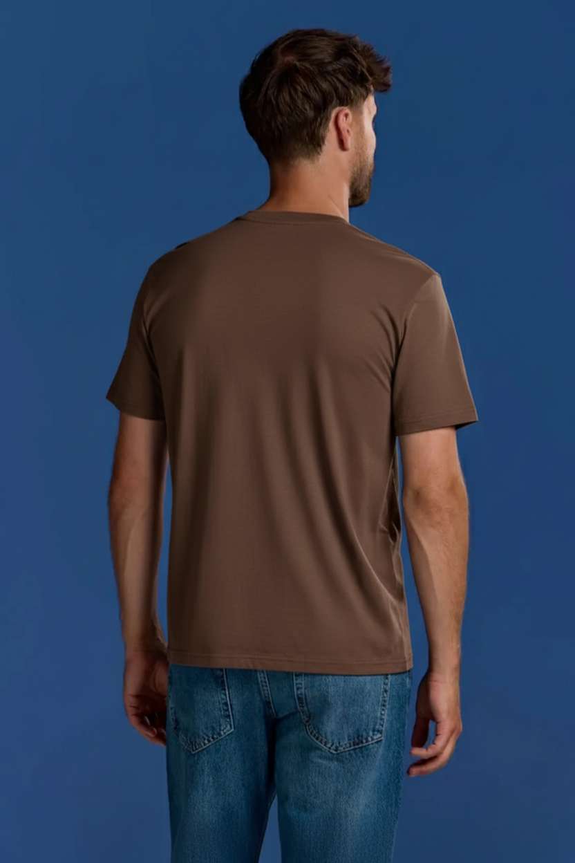 Bamboo T-Shirt (Regular Fit) 6-Pack for men, brown
