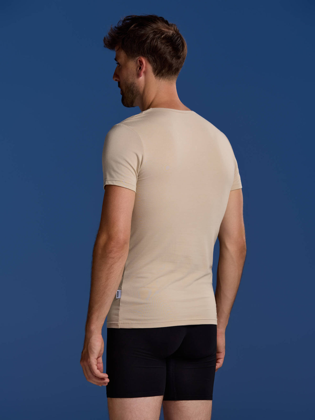 Bamboo Undershirts V-neck 4-Pack for men, view 9