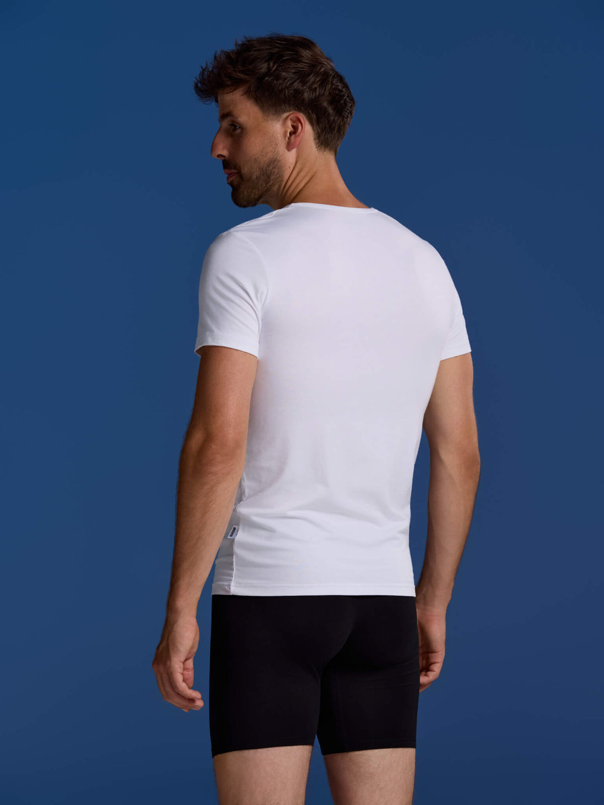 Bamboo Undershirts V-neck 4-Pack for men, view 5