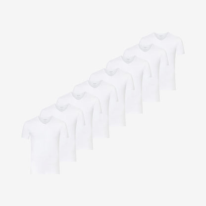 Bamboo Undershirts V-neck 8-Pack for men, view 1