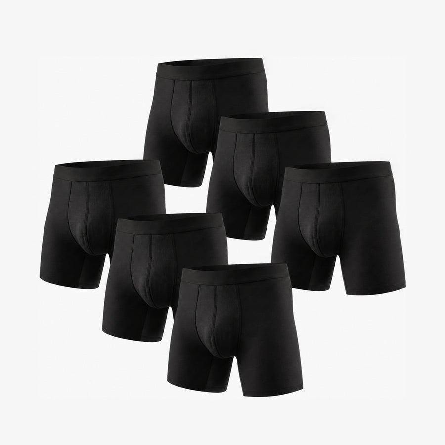 Bamboo Boxer Shorts Active 6-Pack