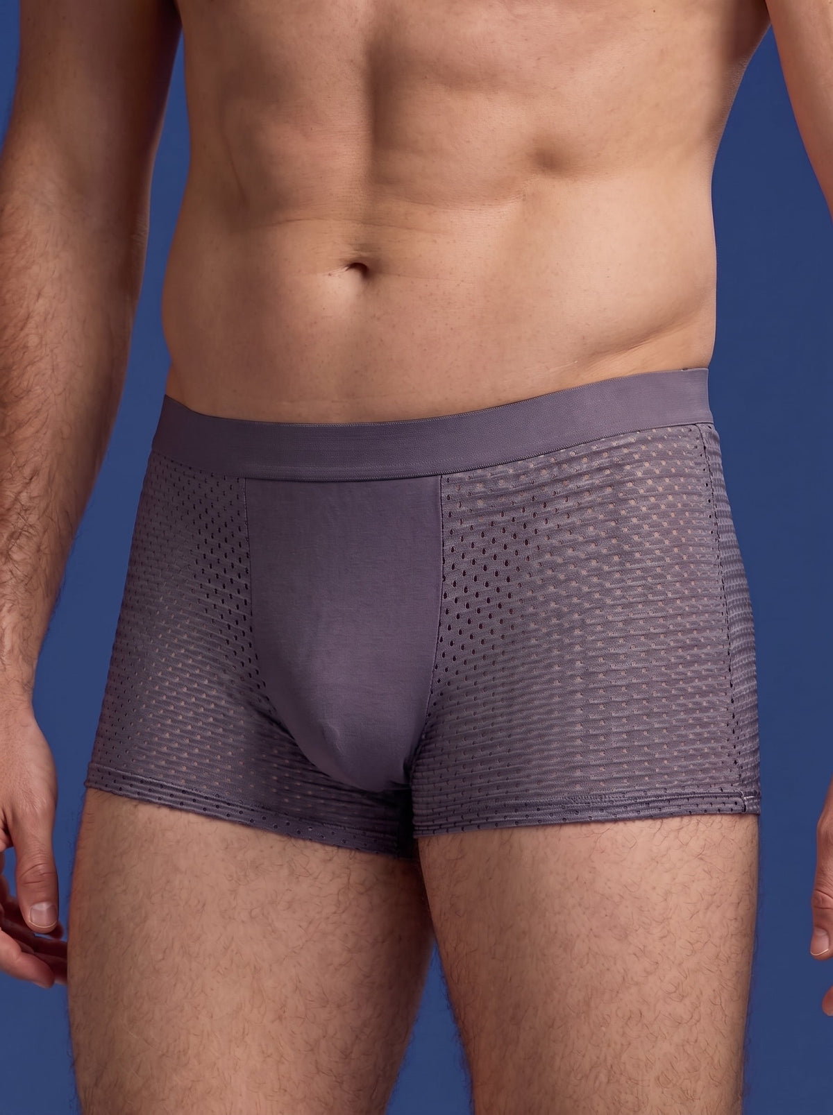 Bamboo Boxer Shorts Original 1-Pack for men, grey