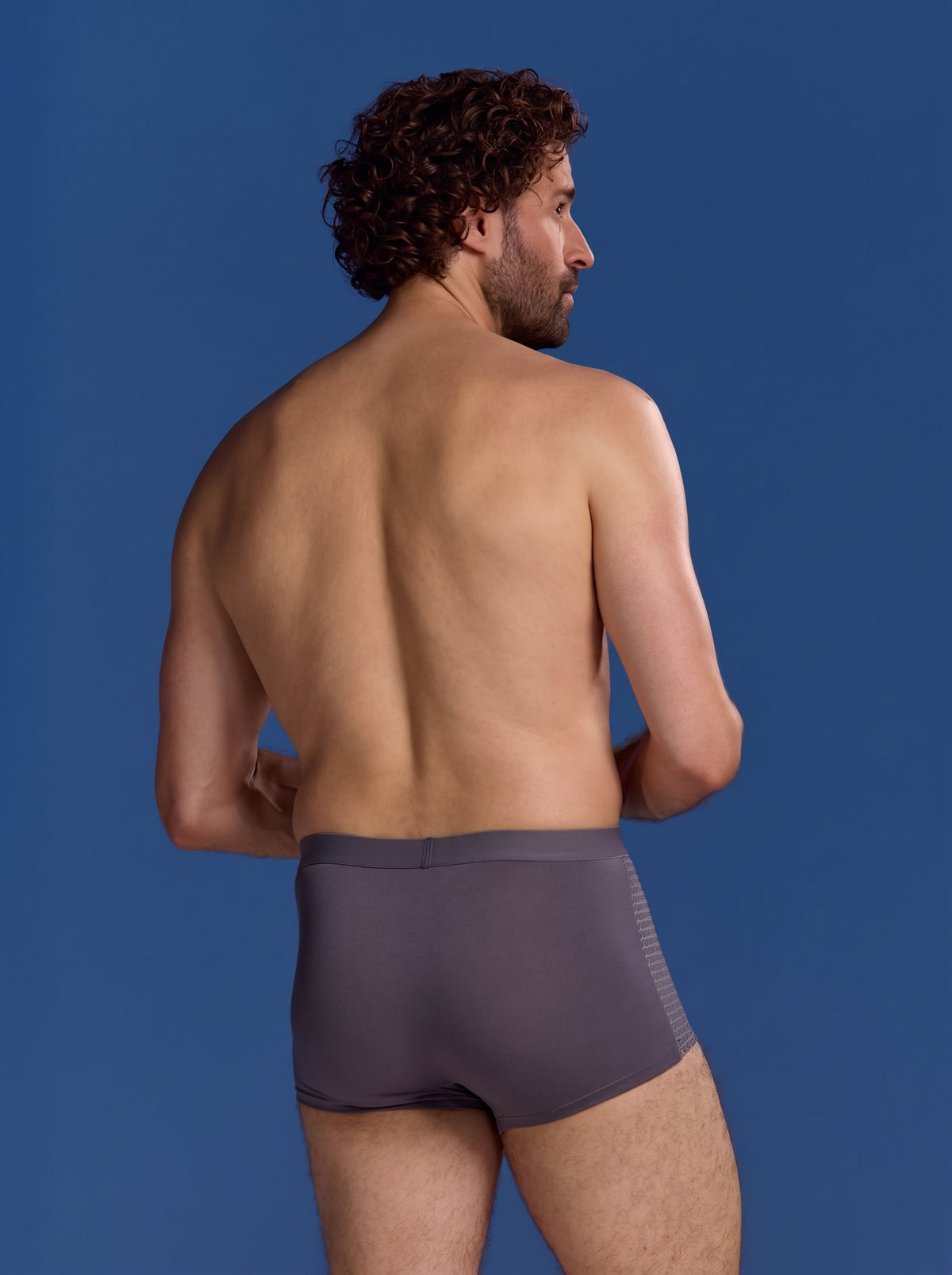 Bamboo Boxer Shorts Original 6-Pack for men, grey
