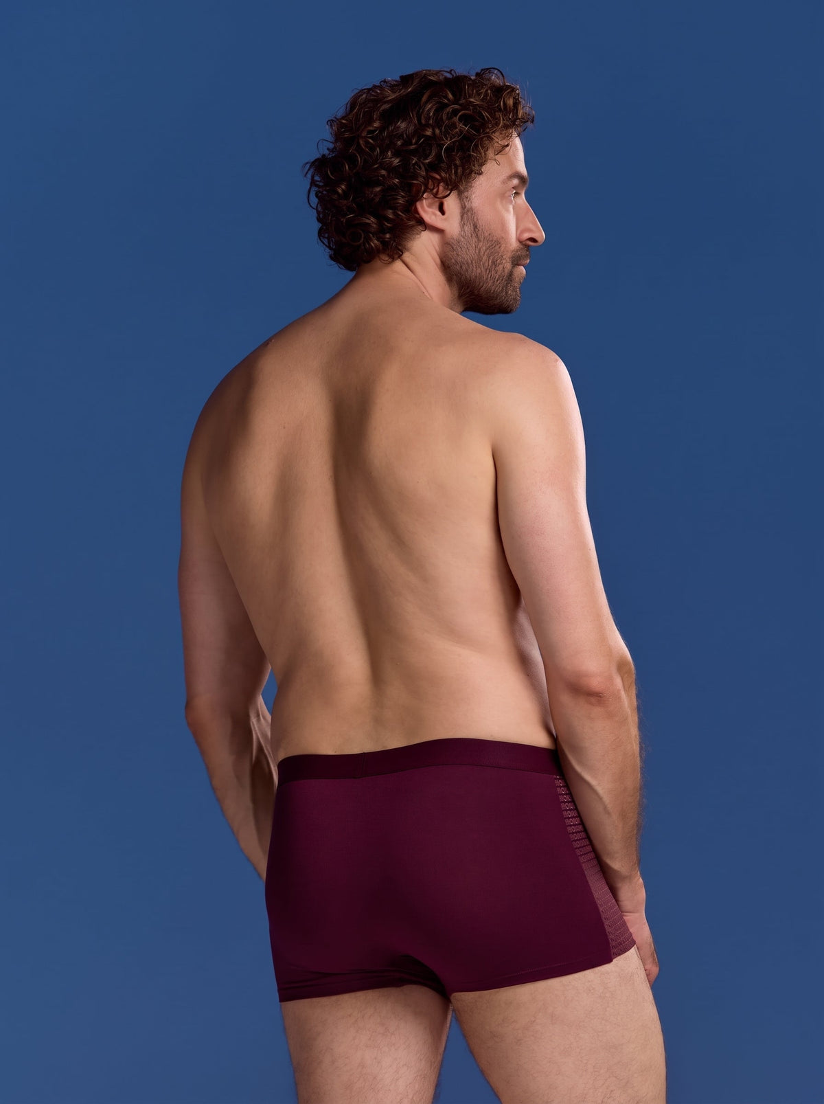 Bamboo Boxer Shorts Original 9-Pack for men, burgundy