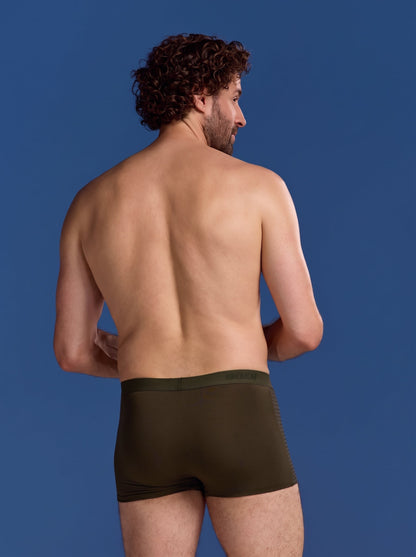 Bamboo Boxer Shorts Original 9-Pack for men, olive-green