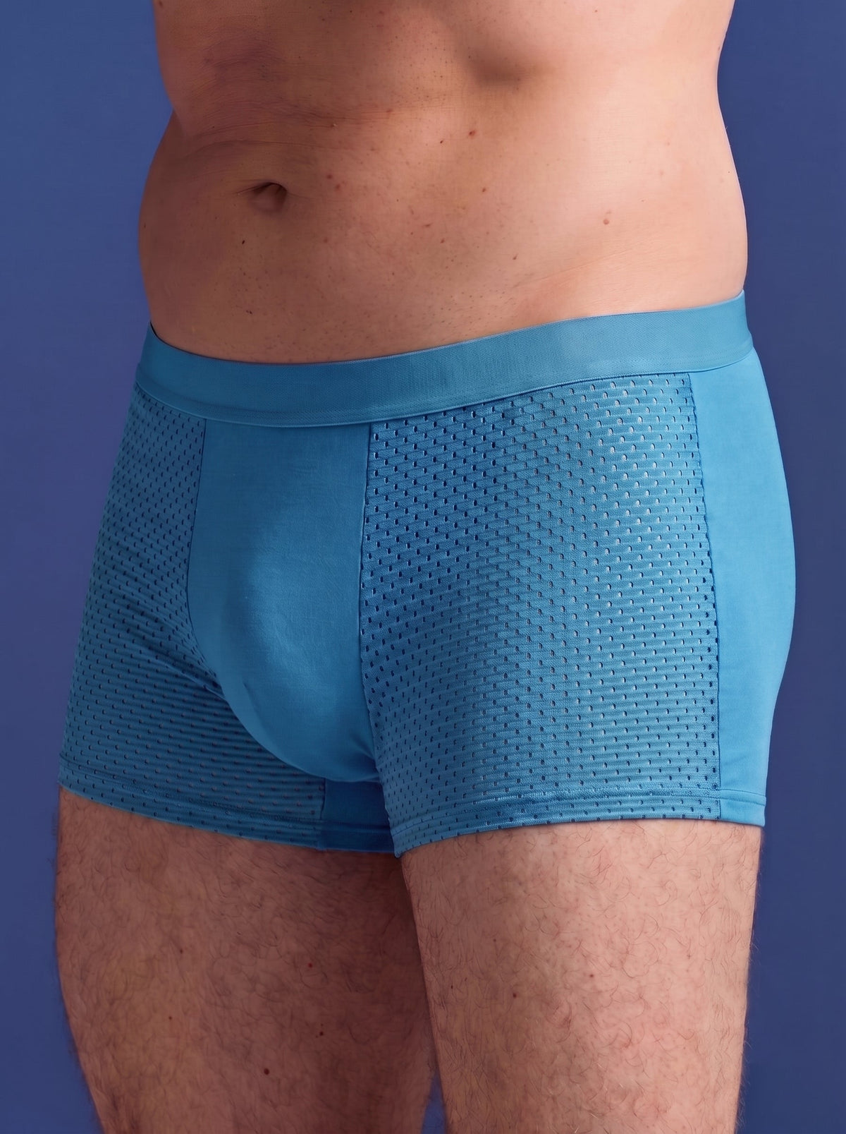 Bamboo Boxer Shorts Original Bold 6-pack for men, marina