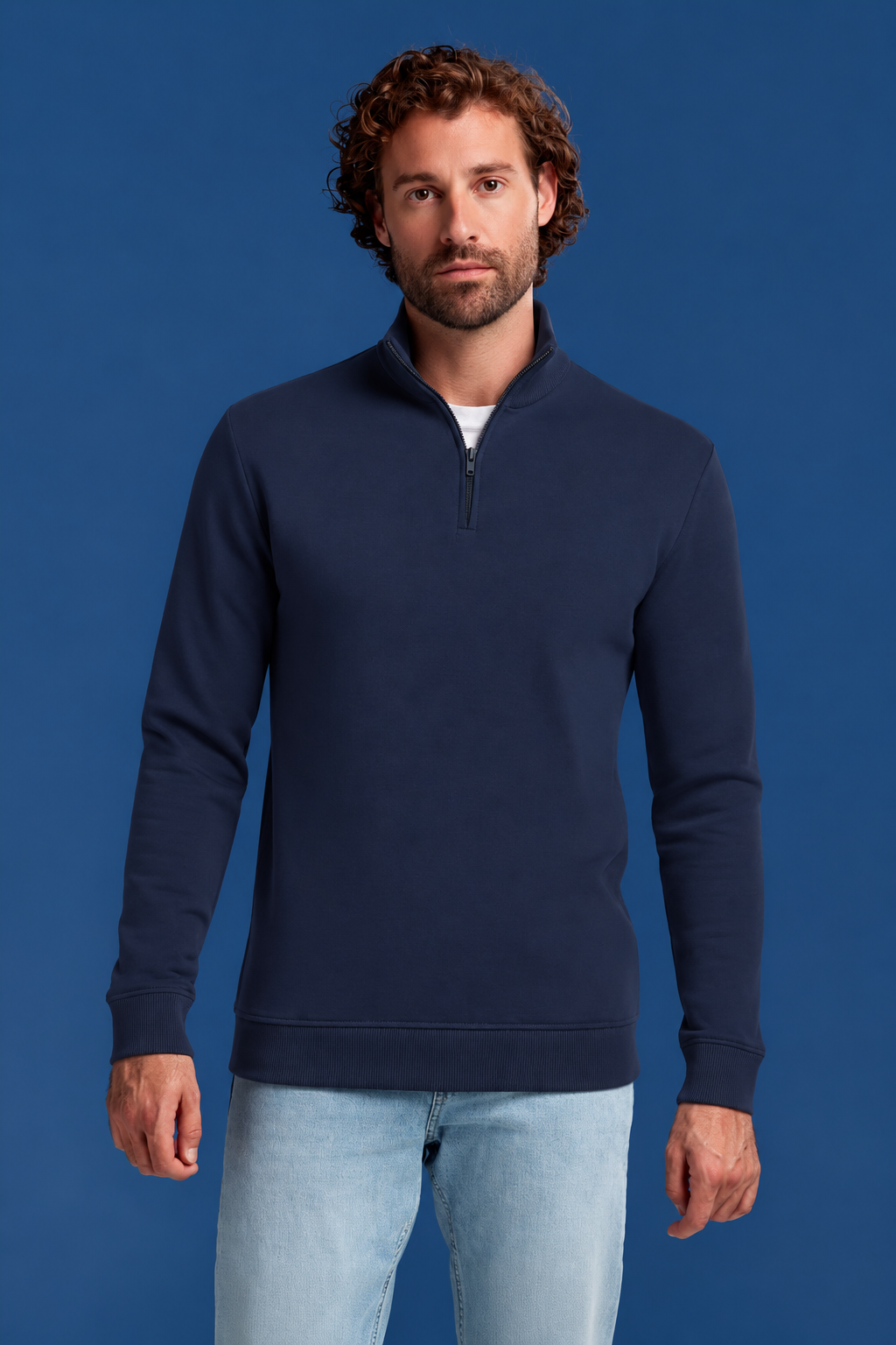 Bamboo Quarter-Zip Pullovers 1-Pack for men, view 7