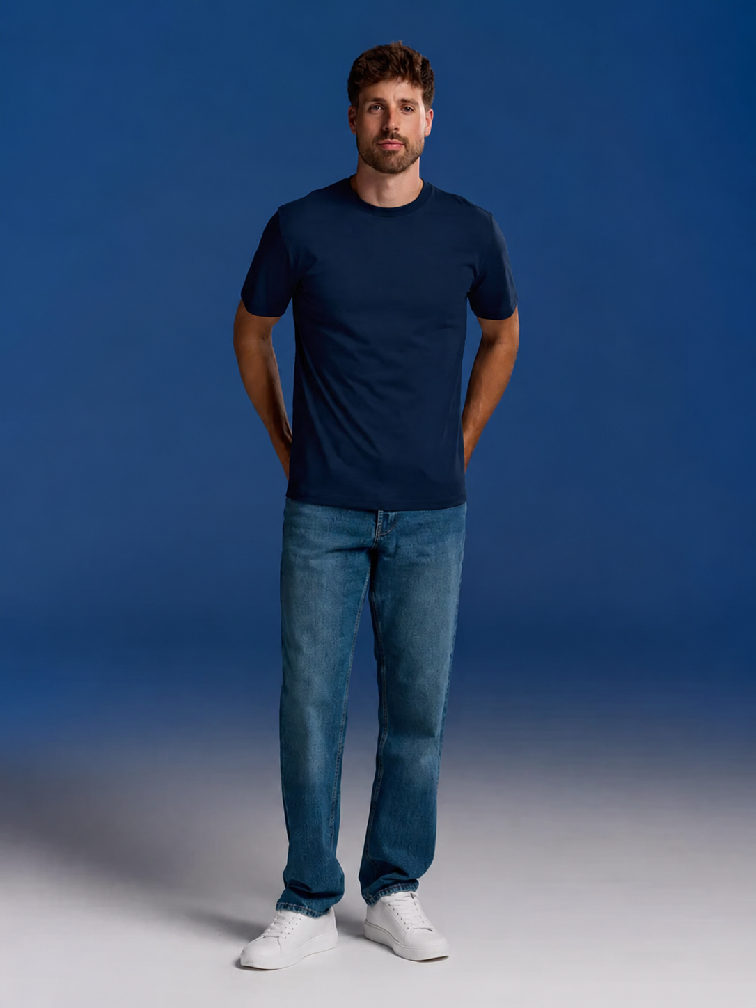 Bamboo T-Shirt (Regular Fit) 6-Pack for men, navy-blue