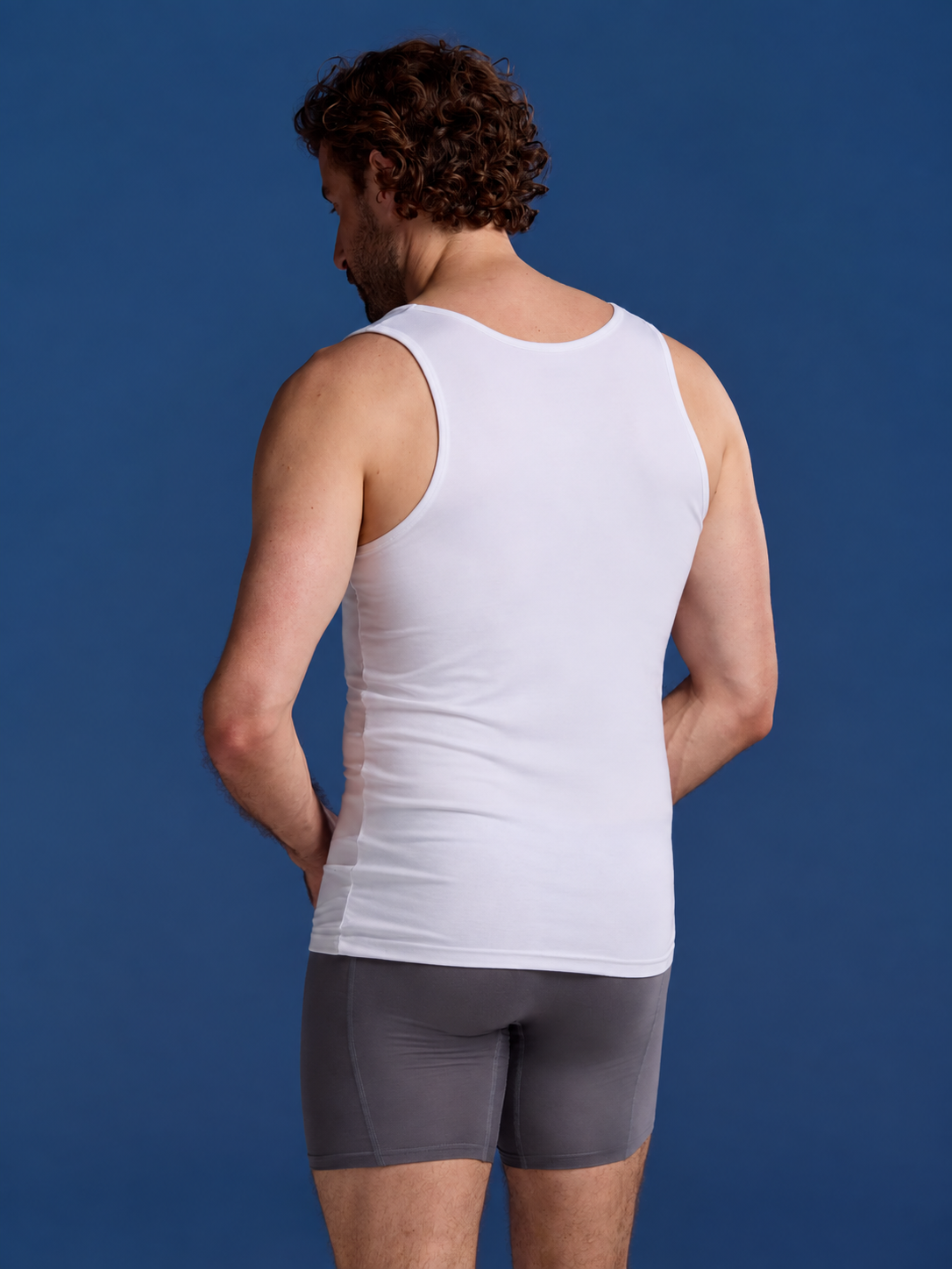 Bamboo Tank-top 2-Pack for men, view 5