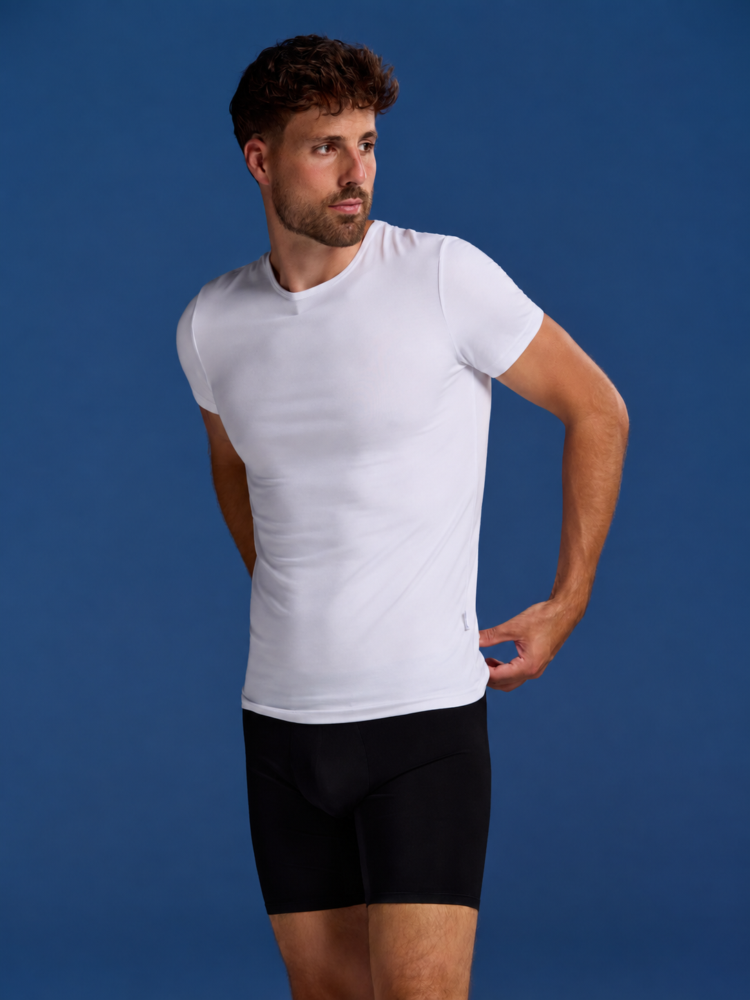 Bamboo Undershirts Round-neck 8-Pack for men, view 8