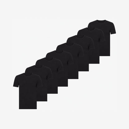 Bamboo Undershirts Round-neck 8-Pack for men, view 1
