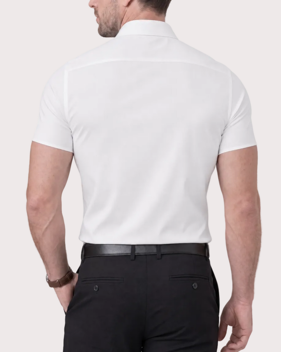 Short Sleeve Stretch Dress Shirt