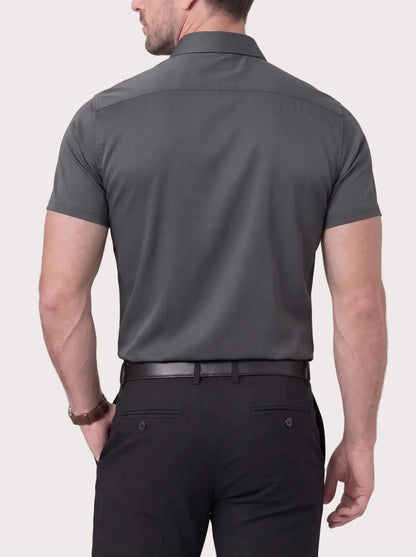 Short Sleeve Stretch Dress Shirt for men, view 17